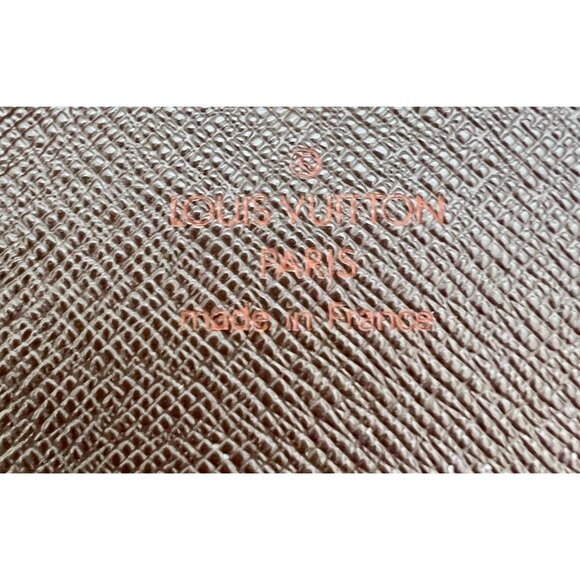 LOUIS VUITTON Tresor Etui Papier Trifold Wallet Damier Leather - Picture 12 of 14